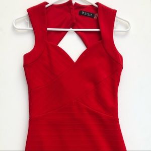 GUESS Red Bodycon mini dress